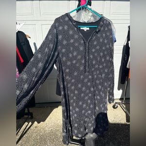 Loft polka dot dress size 18